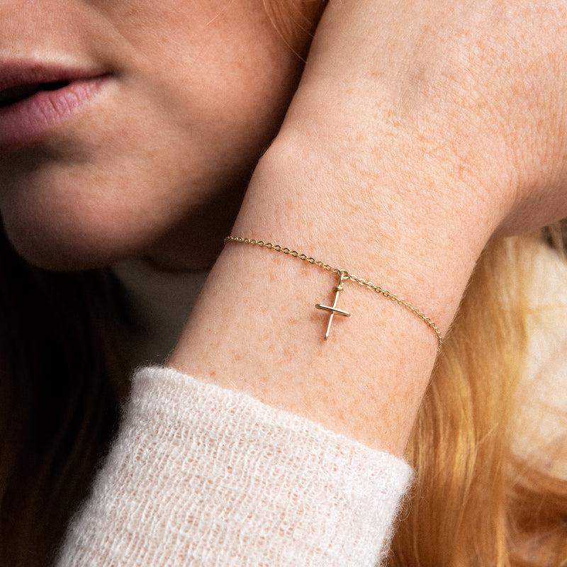Atelier Paulin Bracelet Symbolic Charms - Croix