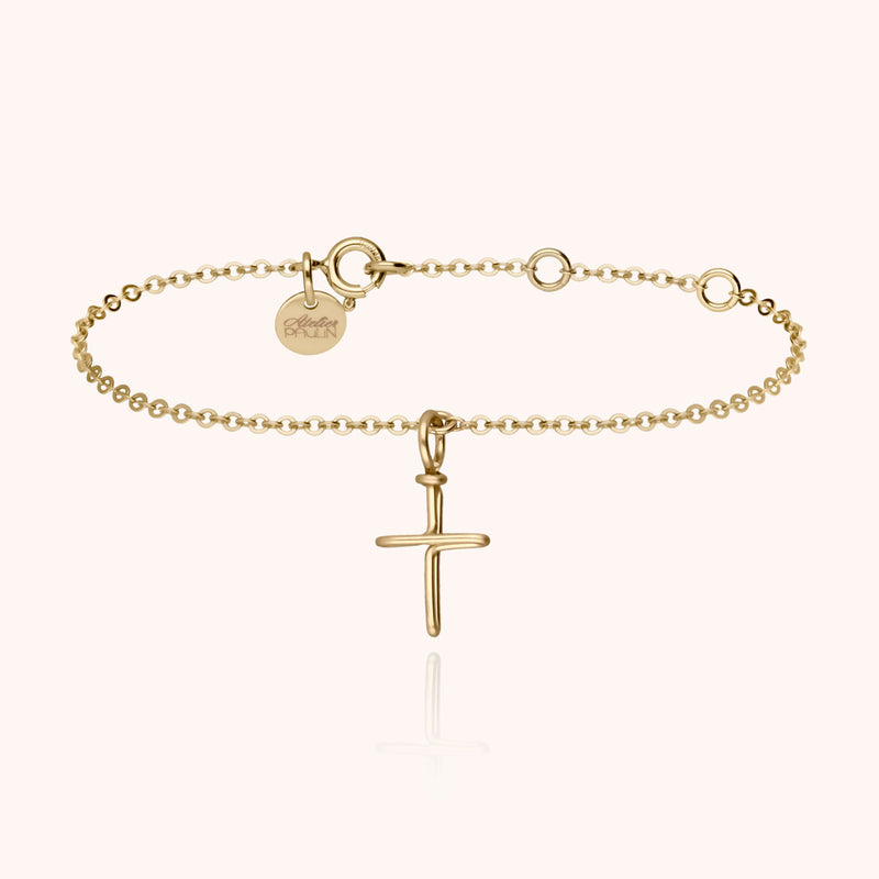 atelier paulin Bracelet Symbolic Charms - croix