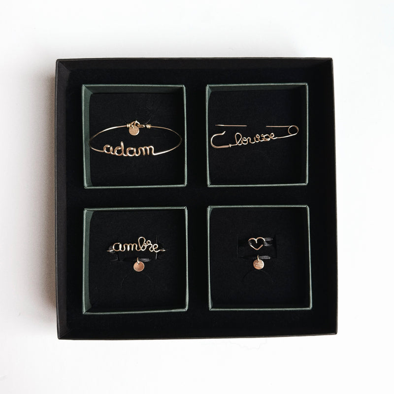 atelier paulin Coffret L'Original - or jaune