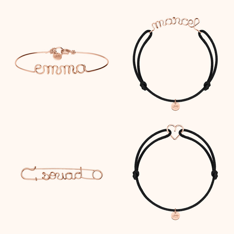 atelier paulin Coffret L'Original - or rose