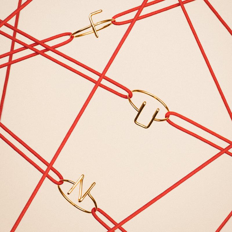 Atelier Paulin Bague Capitale Initiale - Or Jaune 750/1000