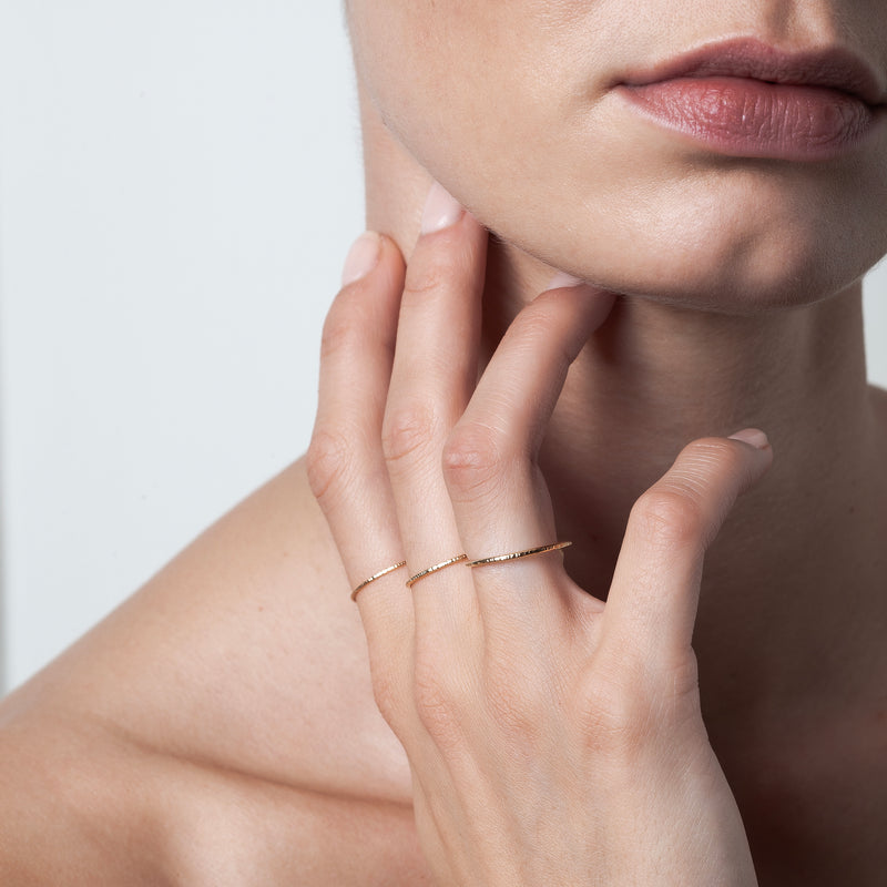 Atelier Paulin Bague Héra Ciselée N°2 - Or Jaune 750/1000