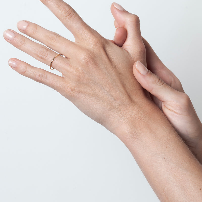 Atelier Paulin Bague Héra Pure N°2 - Or Jaune 750/1000