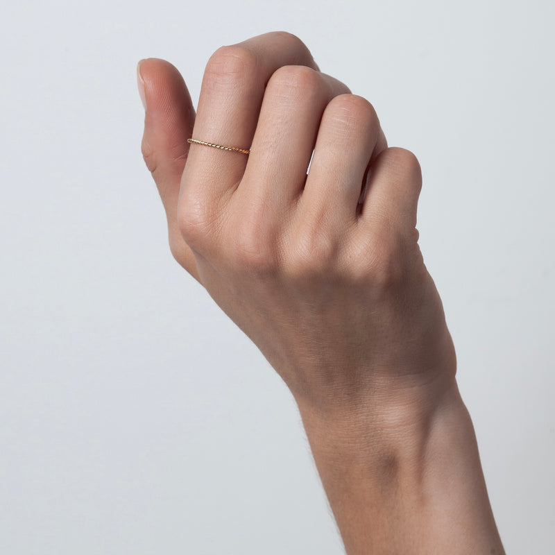 Atelier Paulin Bague Héra Torsadée N°2 - Or Jaune 750/1000