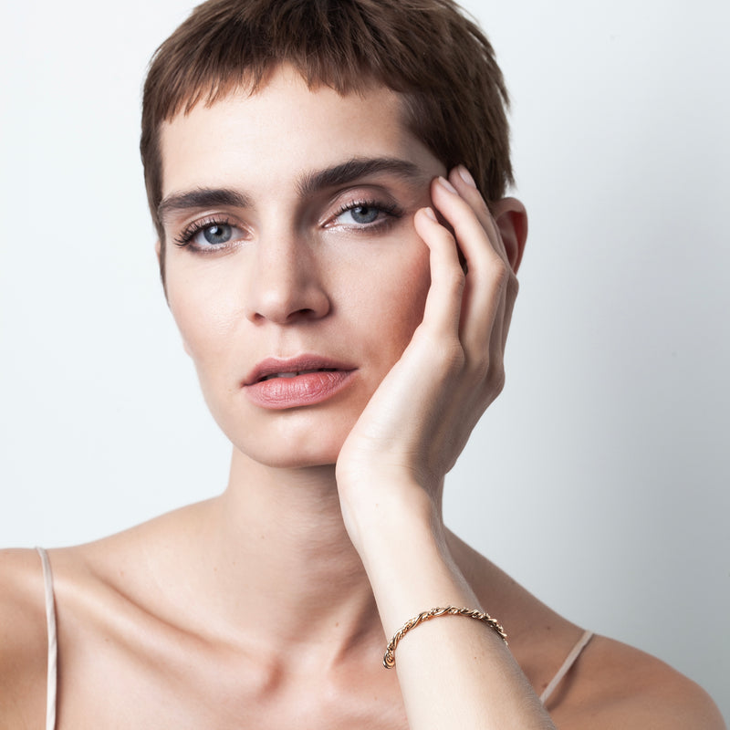 Atelier Paulin Bracelet Bramble Monochrome - Or Jaune Laminé