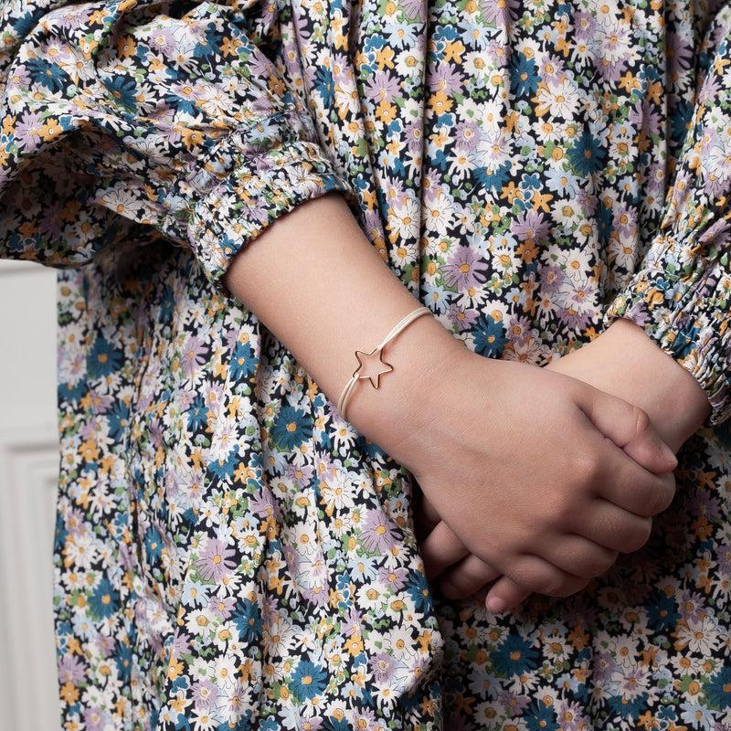 Atelier Paulin Bracelet Cordon Enfant Petite Étoile