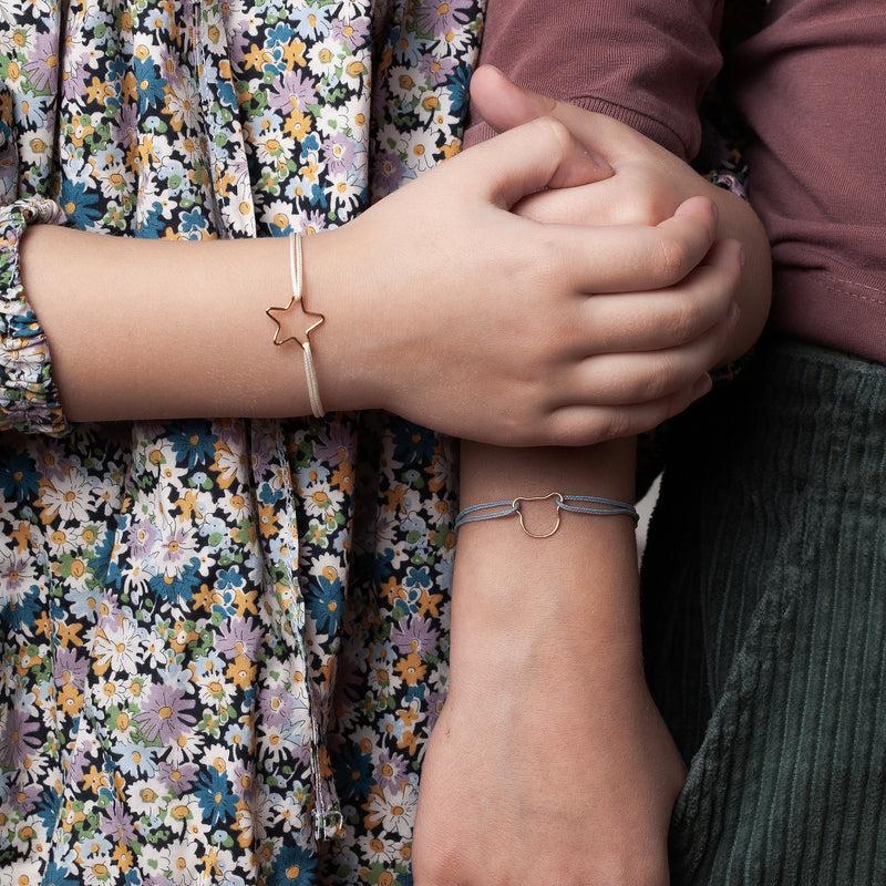 Atelier Paulin Bracelet Cordon Enfant Petite Étoile