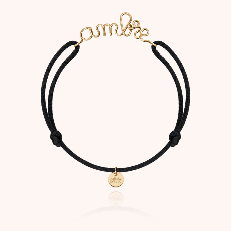 Atelier Paulin Bracelet Cordon Original Personnalisé