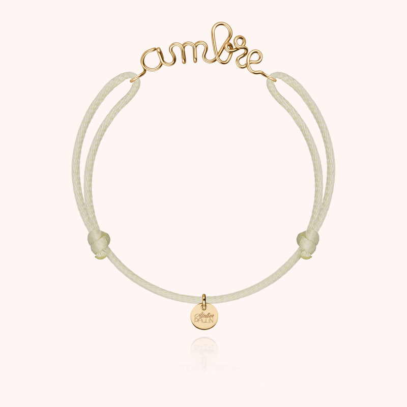 atelier paulin Bracelet Cordon Original Personnalisé