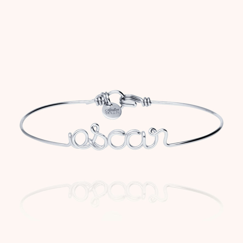 atelier paulin Bracelet Original Personnalisé - argent