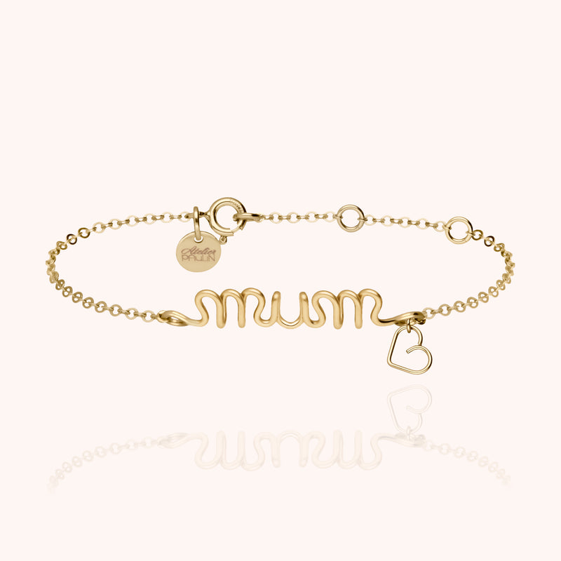 atelier paulin Bracelet Richelieu Charms Mum x Clémence Allaire