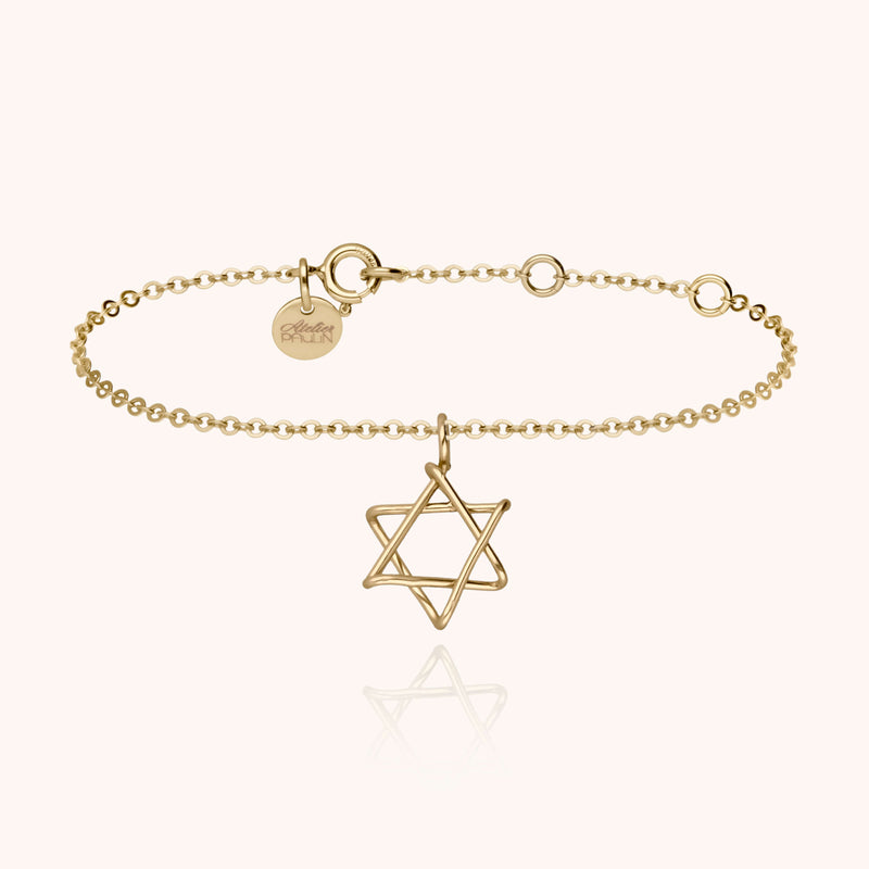 atelier paulin Bracelet Symbolic Charms - étoile de David