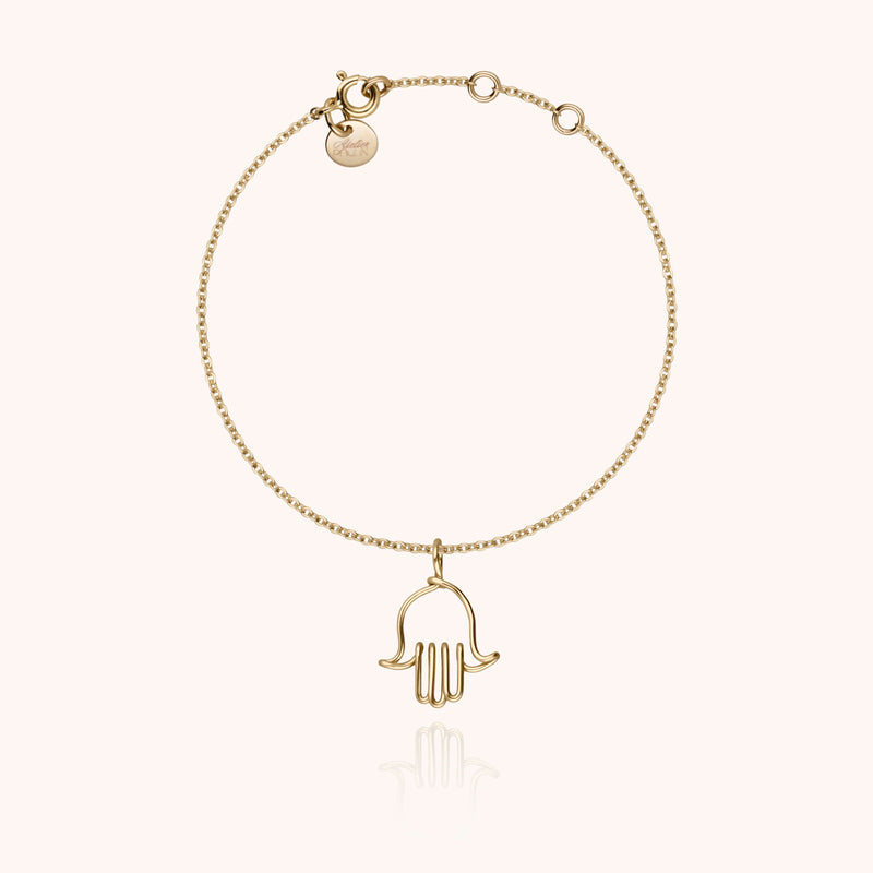 Atelier Paulin Bracelet Symbolic Charms - Main De Fatma