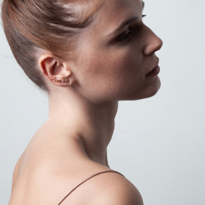 Atelier Paulin Ear Cuff Original Personnalisé - Or Jaune Laminé