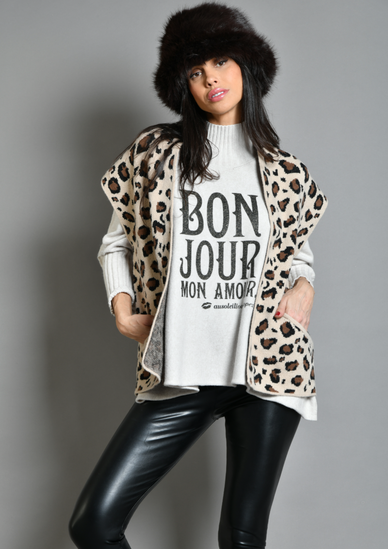 au soleil de saint tropez Pull col Aristo - Bonjour