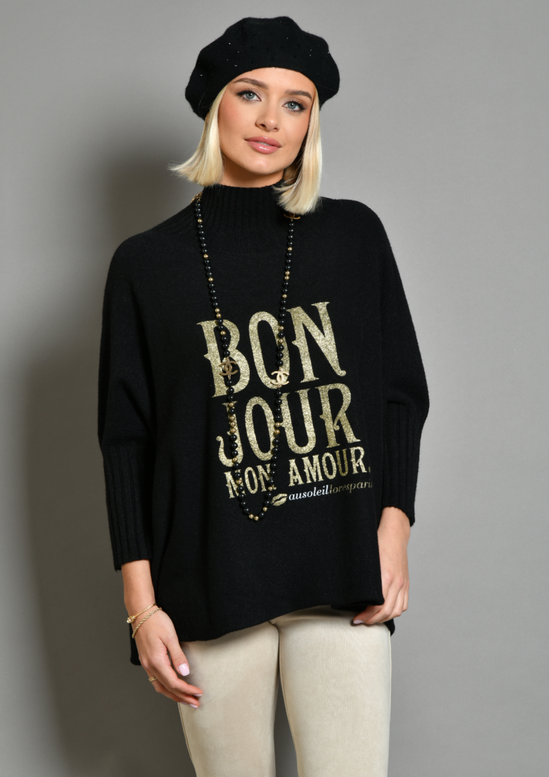 au soleil de saint tropez Pull col Aristo - Bonjour