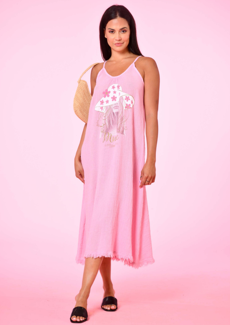 au soleil de saint tropez robe lagon bb muse pink