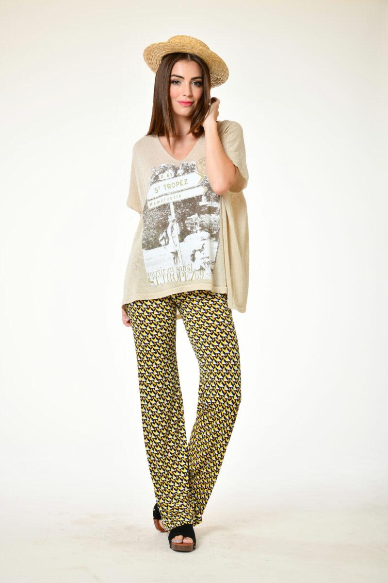 au soleil de saint tropez Pull Cupidon - ramatuelle - beige printemps 2024