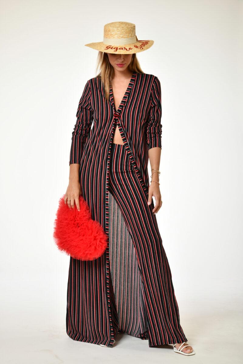 au soleil de saint tropez Pull happy - amour - rayé printemps 2024 au soleil de saint tropez Pull happy - amour - rayé printemps 2024