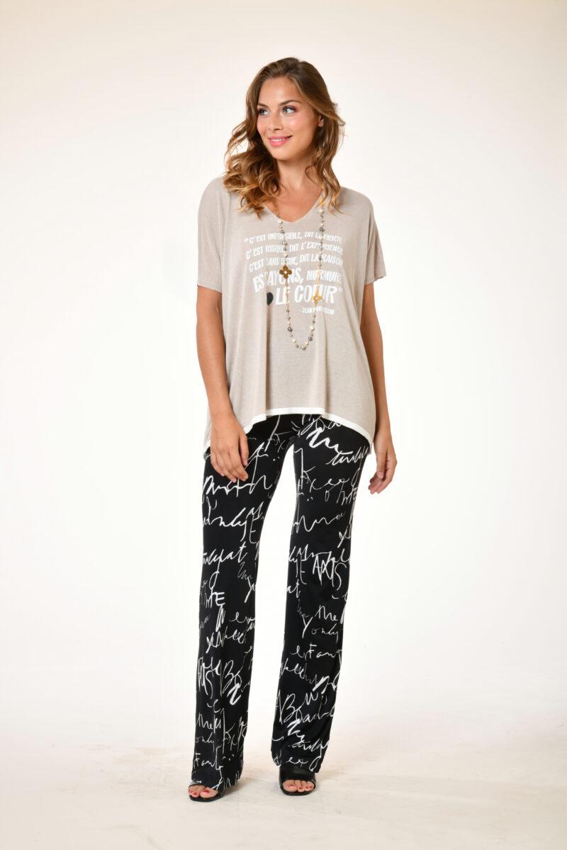 au soleil de saint tropez Pull Pretty - Fierté Beige printemps 2024 au soleil de saint tropez Pull Pretty - Fierté Beige printemps 2024