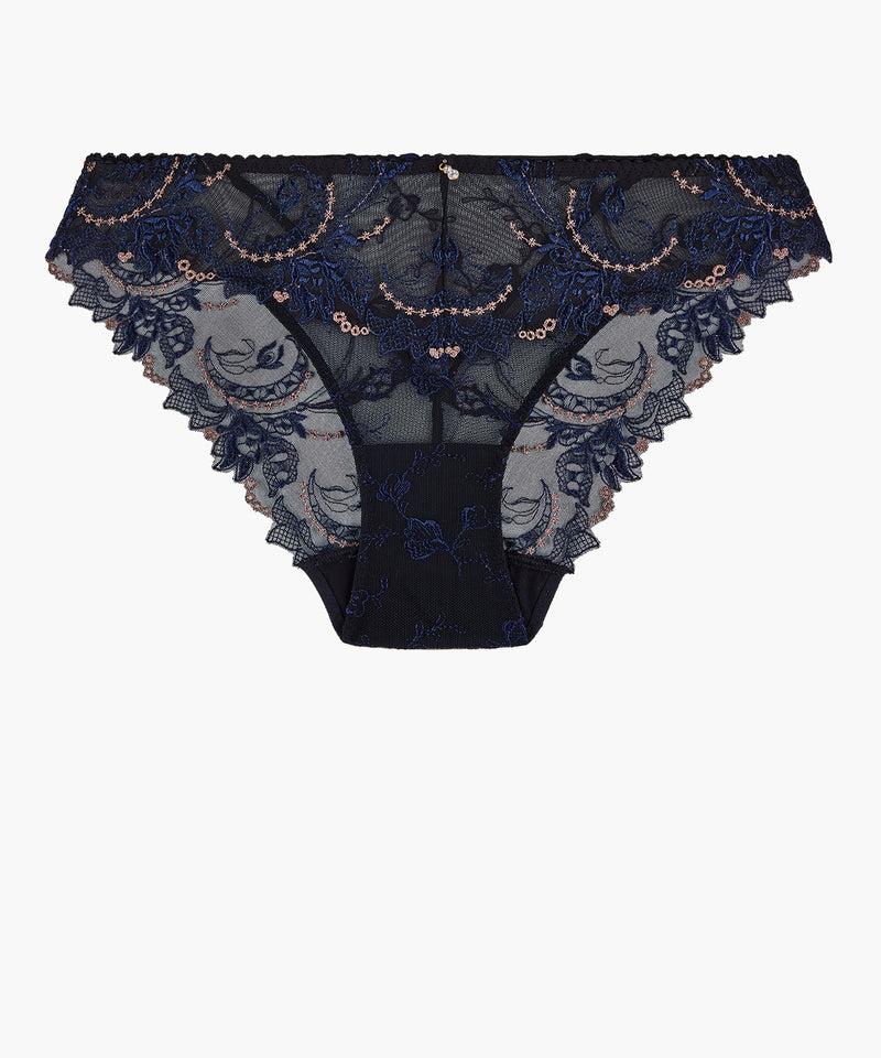 aubade Amour Précieux Cosmic Blue Culotte Italienne
