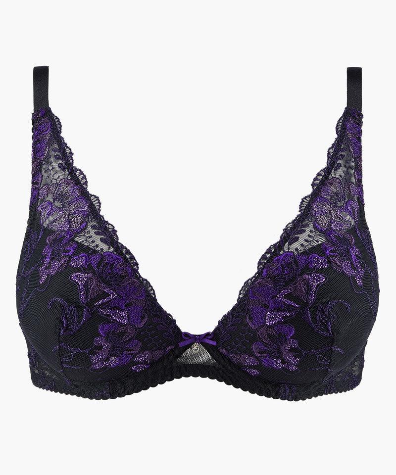 aubade À Fleur de Toi Dark Orchid Plunge foulard
