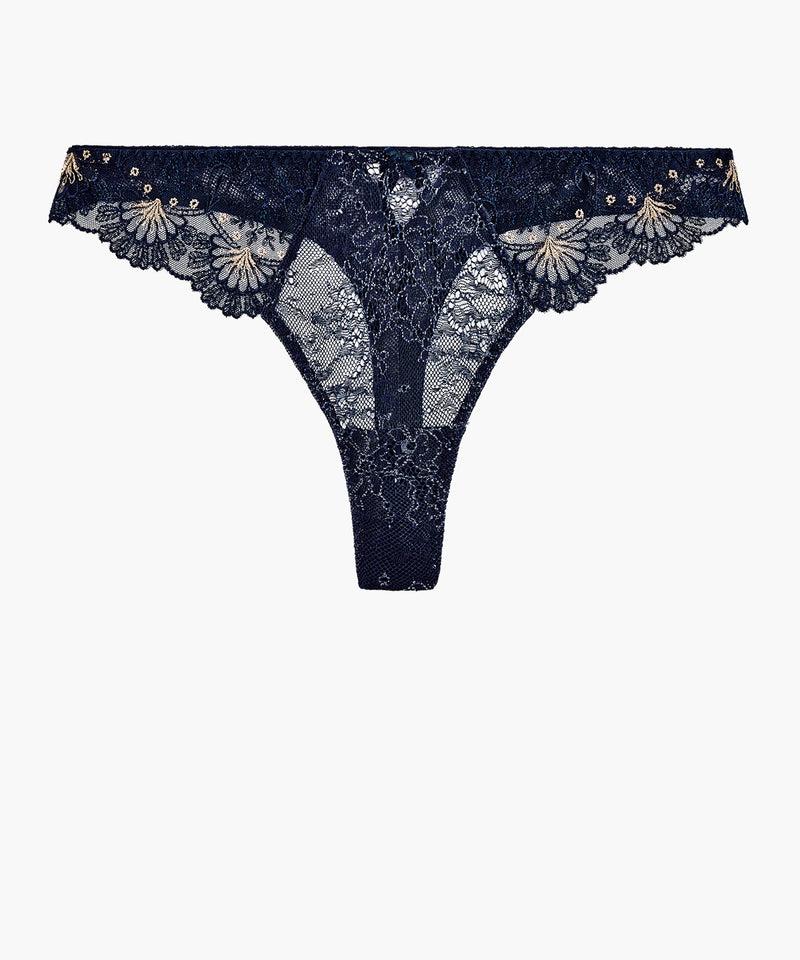 aubade Art of Ink Symphonie Bleue Tanga