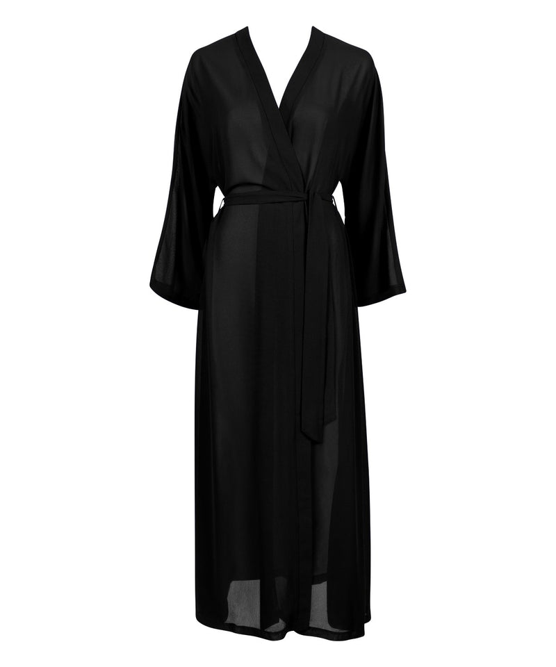 aubade Beach Walk Black Kimono