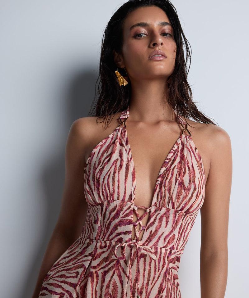 Aubade Beach Walk Pink Tiger Combi-pantalon