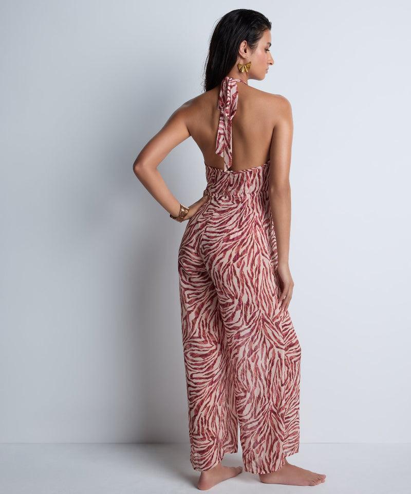 Aubade Beach Walk Pink Tiger Combi-pantalon