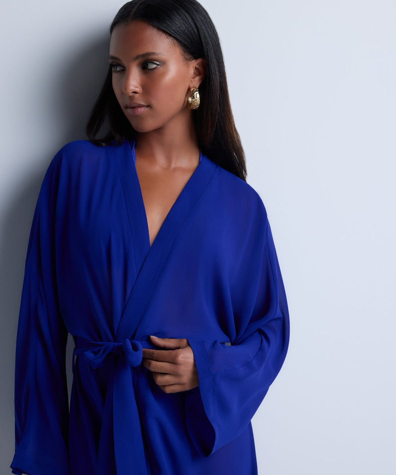 Aubade Beach Walk Ultramarine Kimono