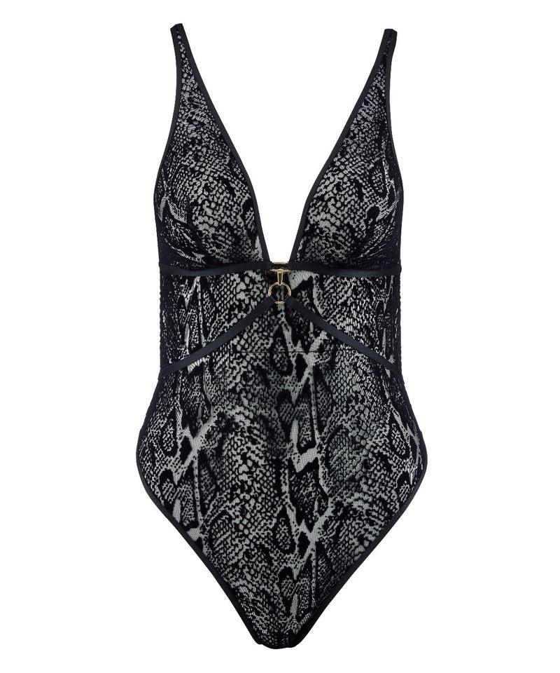 aubade Boîte à Désir Black Python Body