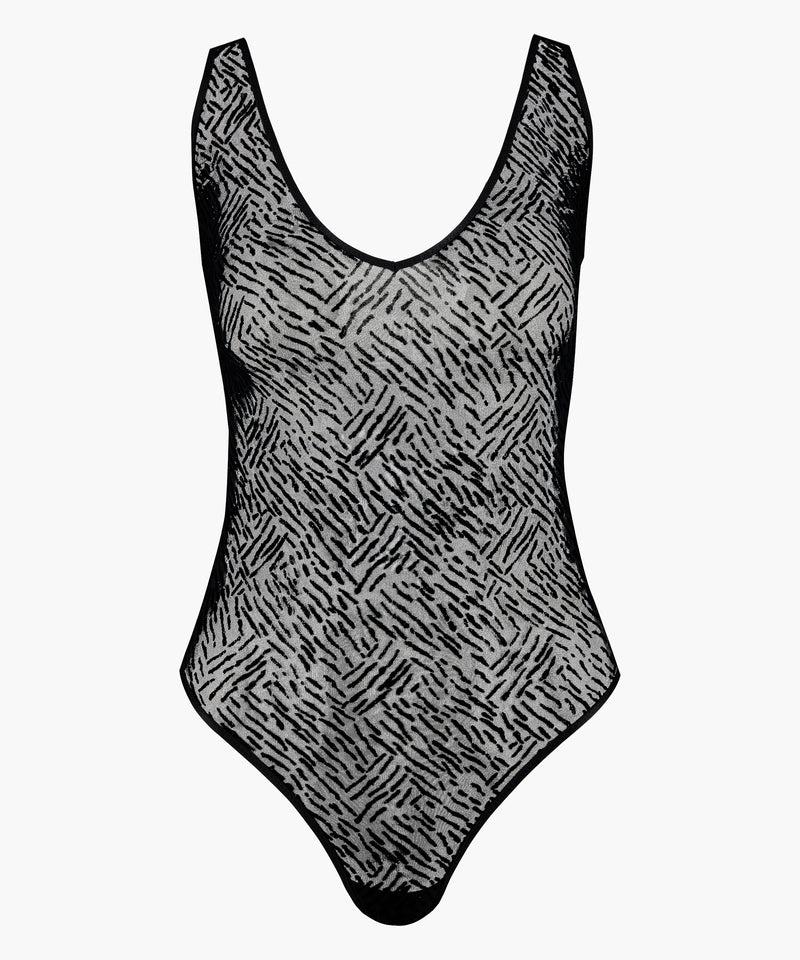 aubade Boîte à Désir Noir Body