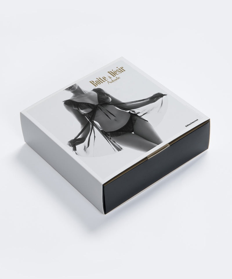 Aubade Boîte à Désir Noir Ensemble