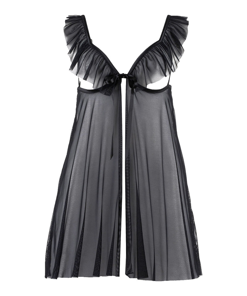 aubade Boîte à Désir Noir Ensemble