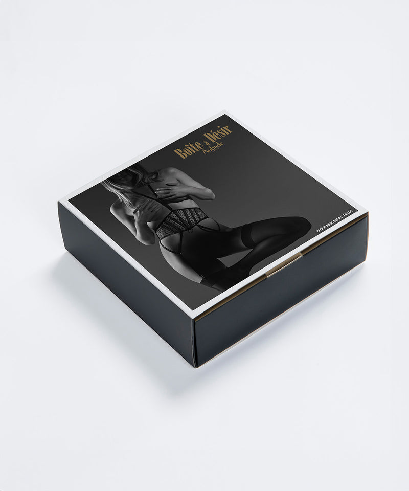 Aubade Boîte à Désir Noir Serre-taille