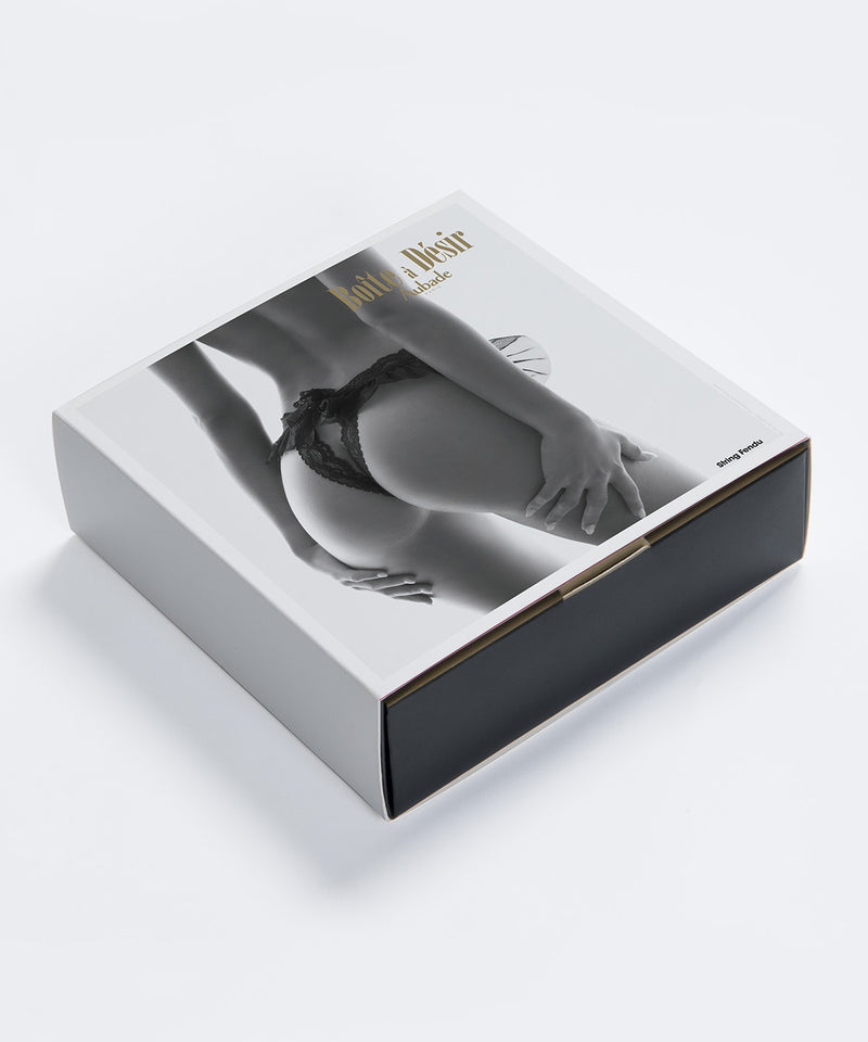 Aubade Boîte à Désir Noir String