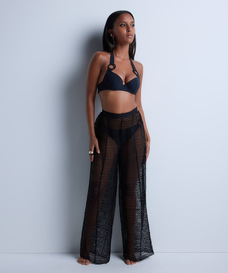 Aubade By The Sea Black Pantalon