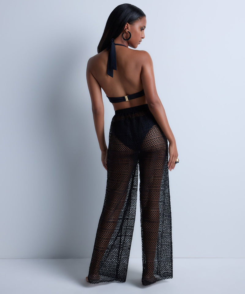 Aubade By The Sea Black Pantalon