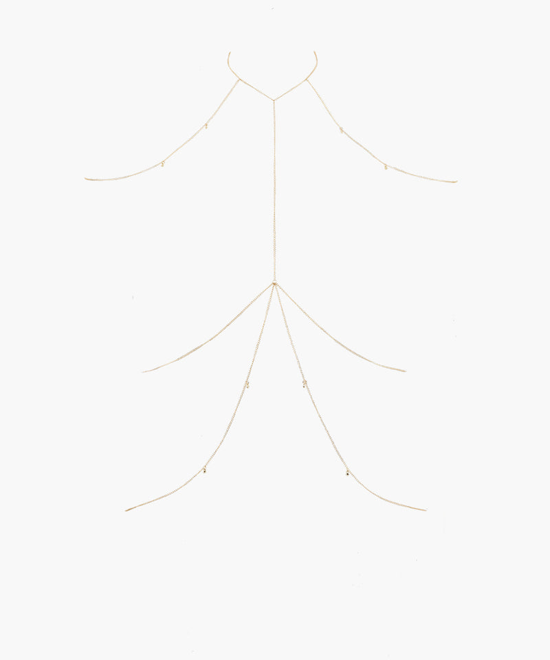 aubade Chain of Love Doré Accessoire