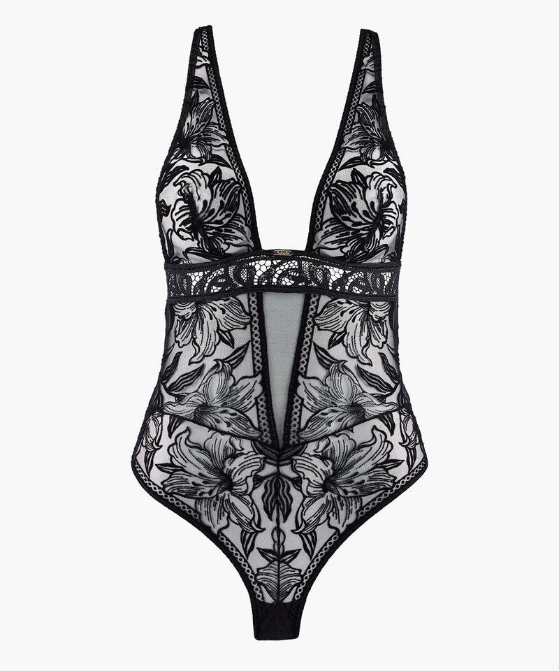 Aubade Cœur à Corps Noir Body