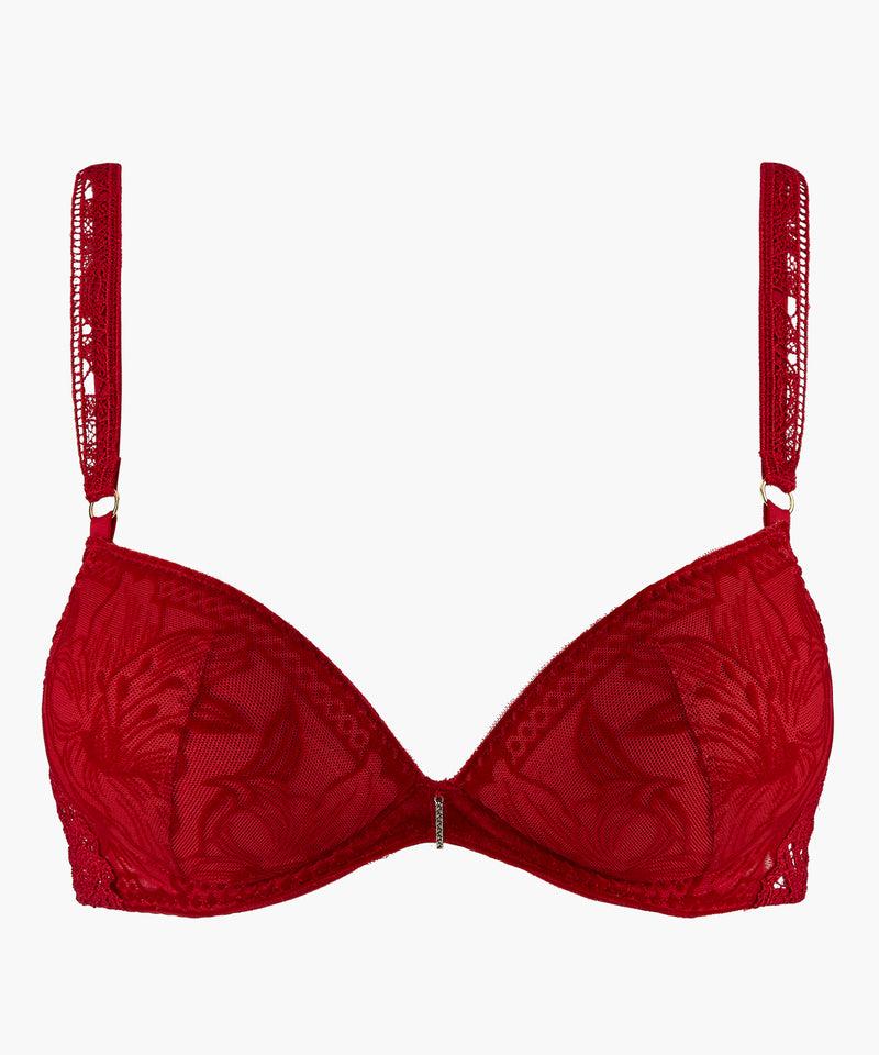 aubade Cœur à Corps Rouge Rebelle Push-up