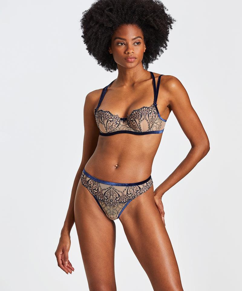 Aubade Coeurs Enlacés Nightfall Corbeille