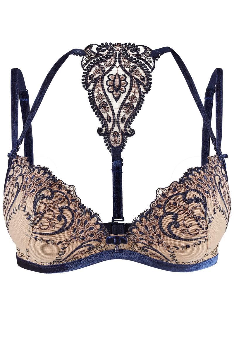 aubade Coeurs Enlacés Nightfall Push-up coques