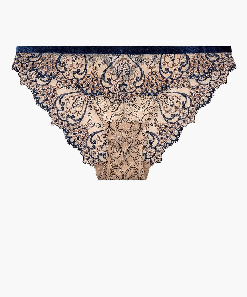 aubade Coeurs Enlacés Nightfall Taille basse