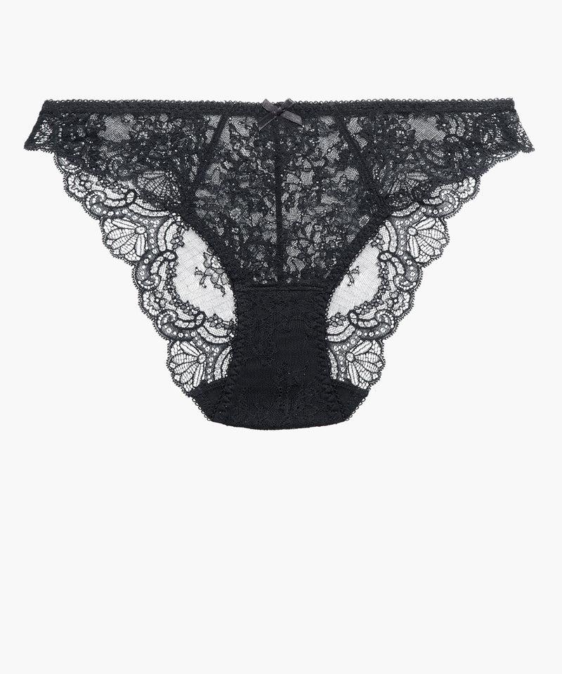 aubade Danse des Sens Noir Culotte Italienne