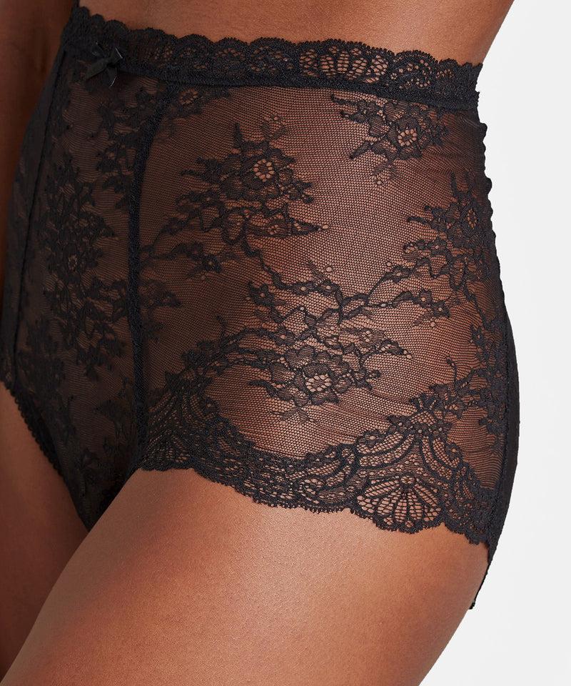 Aubade Danse Des Sens Noir Culotte Taille Haute