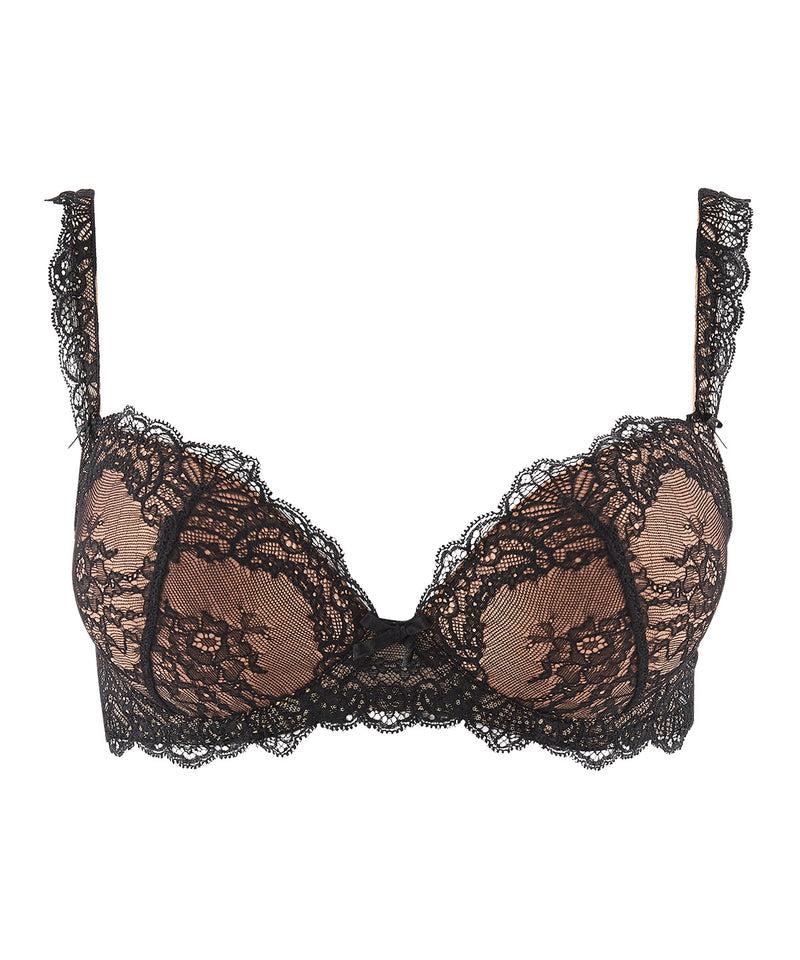 Aubade Danse Des Sens Noir Push-up Coques