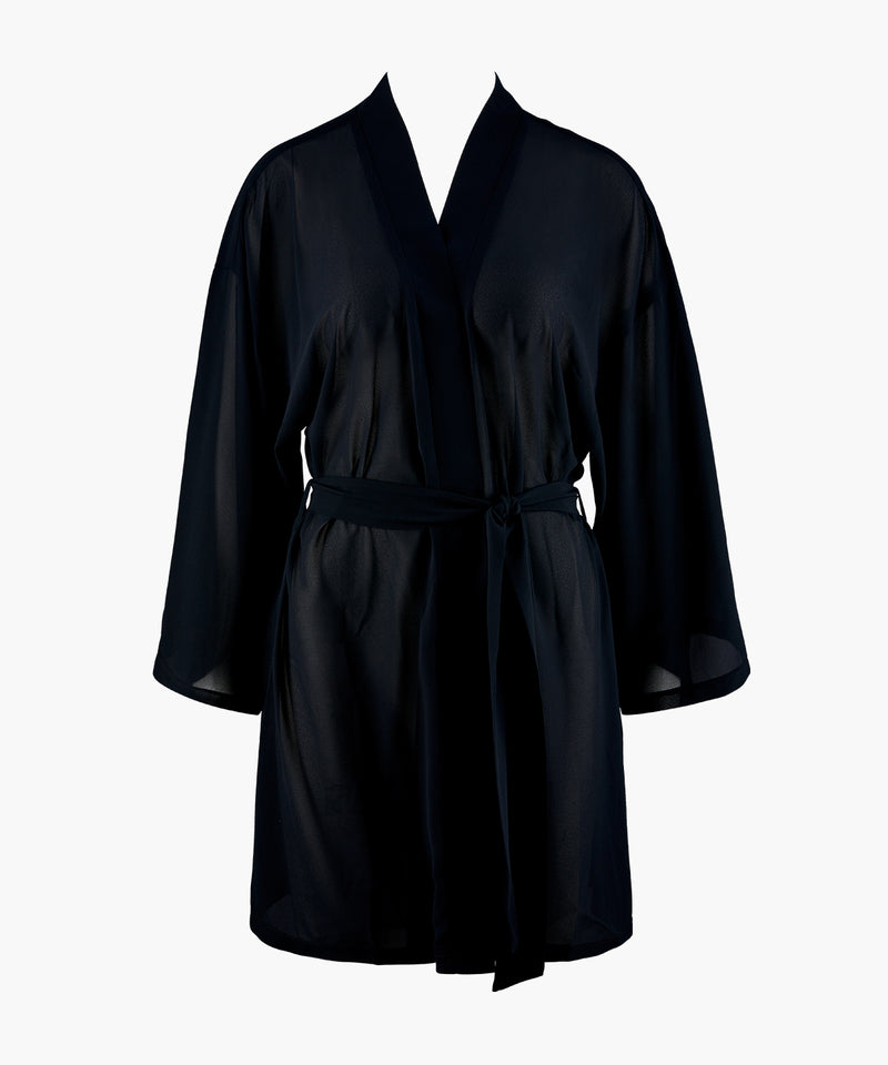 aubade Evening Sand Noir Kimono