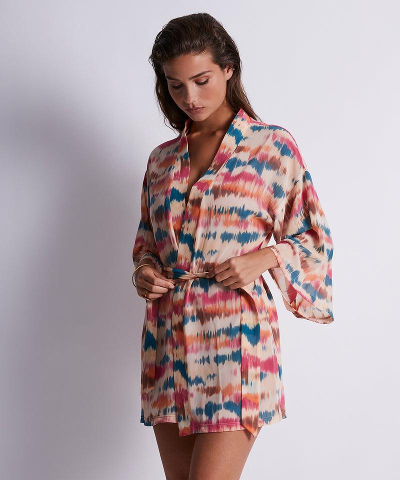 Aubade Evening Sand Seashell Kimono